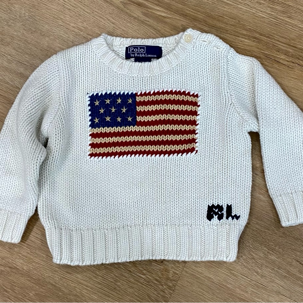 Ralph Lauren Flag Sweater